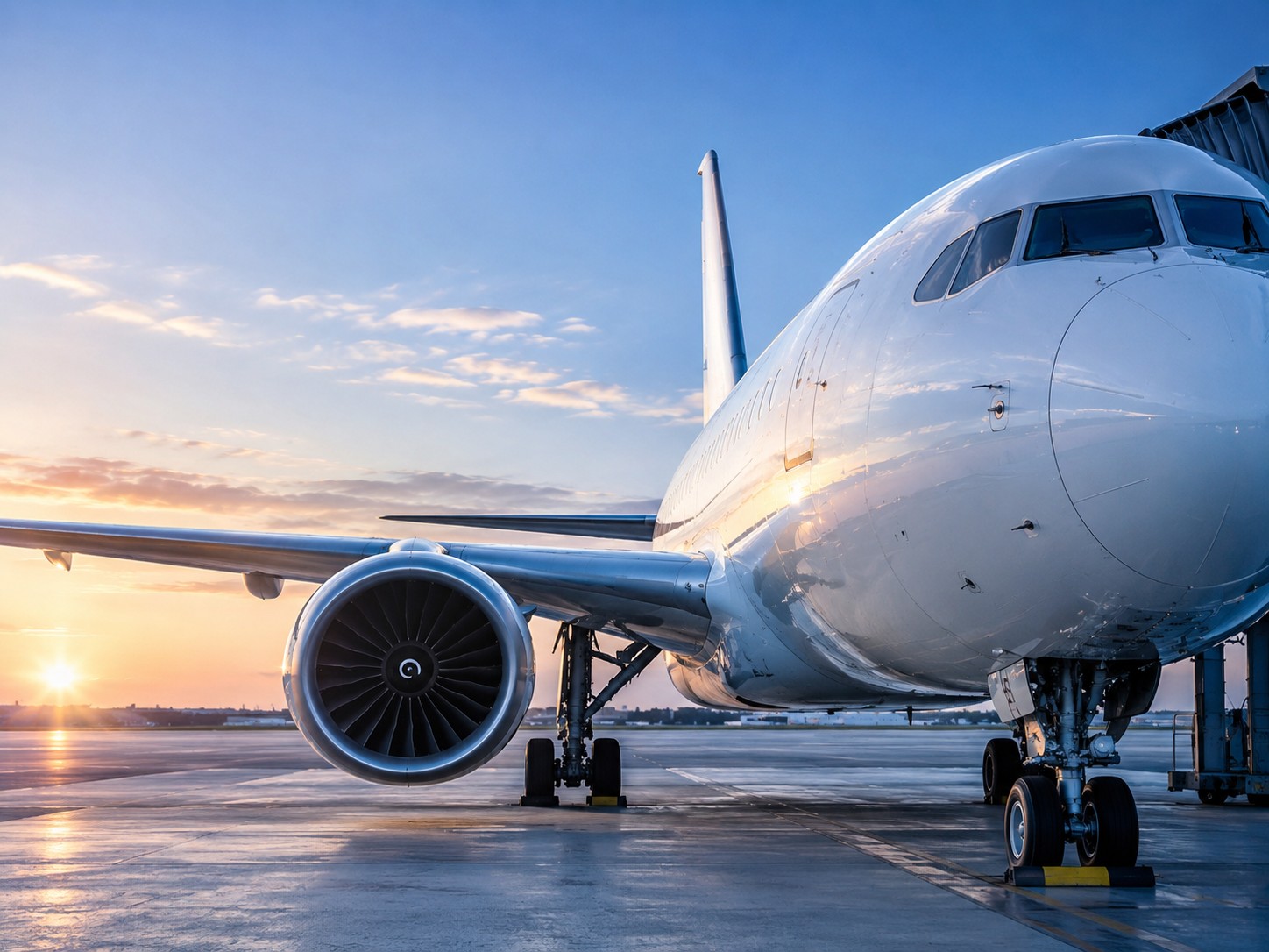 Aerospace components in production